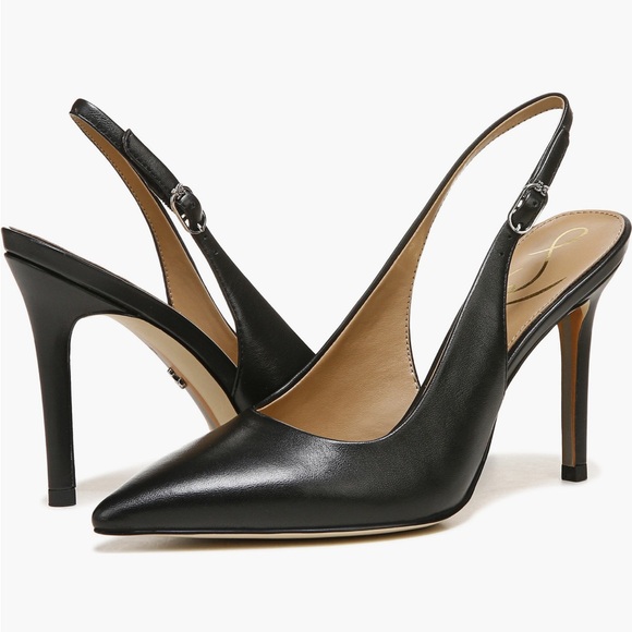 Sam Edelman Hazel Slingback Pointed Toe Pump - Picture 1 of 6